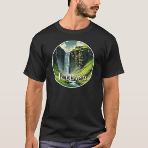 Island Waterfall T Shirt