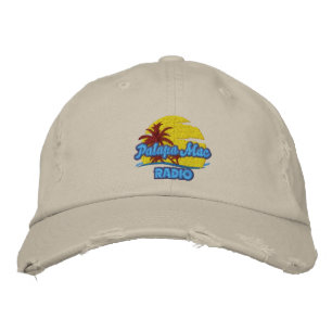 Island Worn och Väderhavet Broderad Keps
