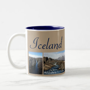 IslandCollage Två-Tonad Mugg