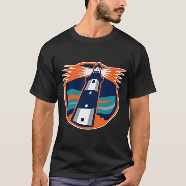 islanders fyr retrorevers hockey t shirt (Framsida)