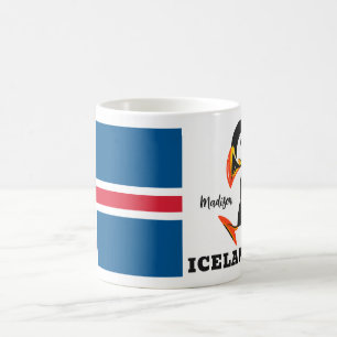 Islandet Anpassat namn Kaffemugg
