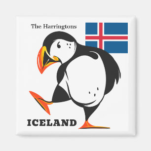 Islandet Anpassat namn Magnet