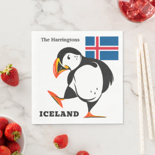Islandet Anpassat namn Pappersservett