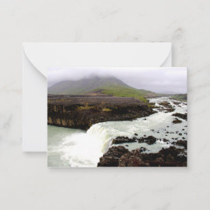 Islandet anropar Notecards Anteckningskort