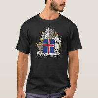 Islandet ÄR den Ísland vapenskölden