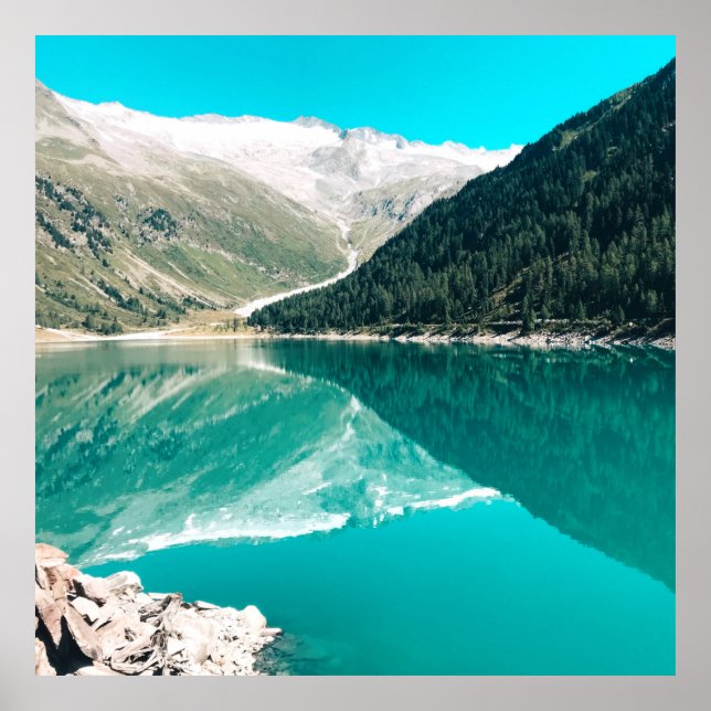 Islandet BANFF NATIONAL PARK Poster (Framsidan)