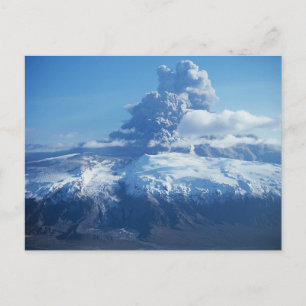 Islandet Eyjafjallajökull Volcanic Eruption Vykort