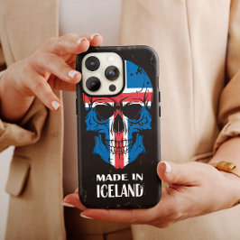 Islandet gjordes i Islandet Skull iphone case Mate