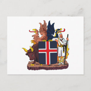 Islandet Jackar Arm vykort