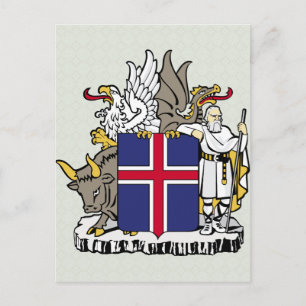 Islandet Jackar detaljinformation om Armen Vykort