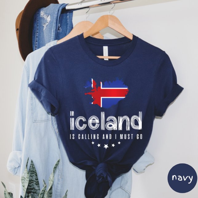 Islandet ringer och jag måste gå till T-shirt (Skapare uppladdad)