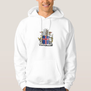 islandets emblem hoodie
