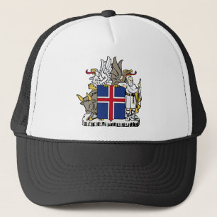 islandets emblem truckerkeps