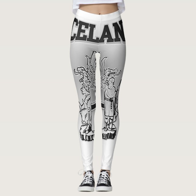 Islandets Jacka av Arm Leggings (Framsida)