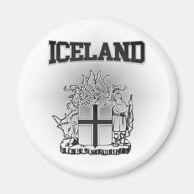 Islandets Jacka av Arm Magnet (Framsidan)