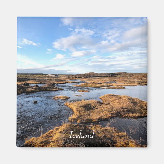 Islandets liggande magnet (Framsidan)