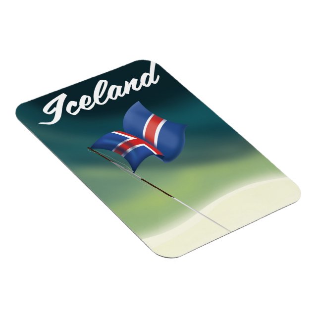 Islandets reseaffisch magnet (Högersidan)