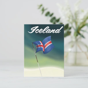 Islandets reseaffisch vykort