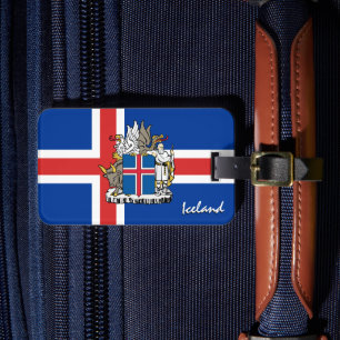Islandets resgodsmärkning, patriotiska isländska F Bagagebricka