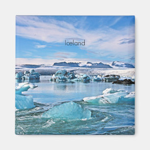 Islandets scenbild magnet