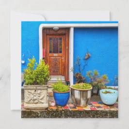 Islandets visningsdörr julkort