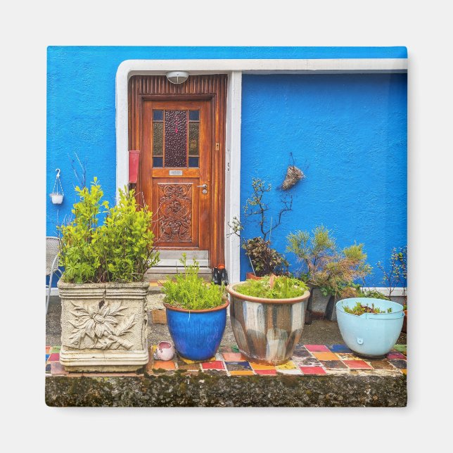 Islandets visningsdörr magnet (Framsidan)