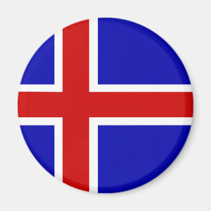 islandflagga magnet