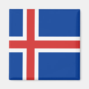Islandflagga Magnet