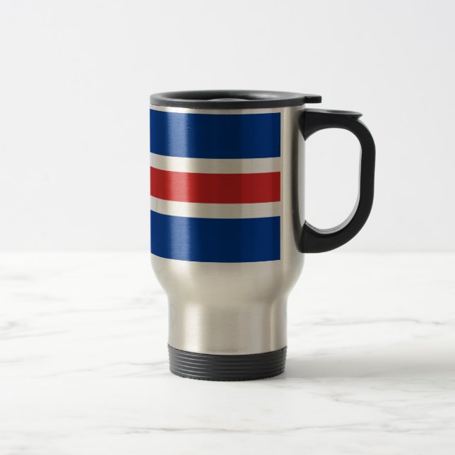 Islandflagga Resemugg (Höger)
