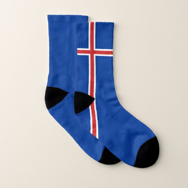 Islandflagga Strumpor (Par)