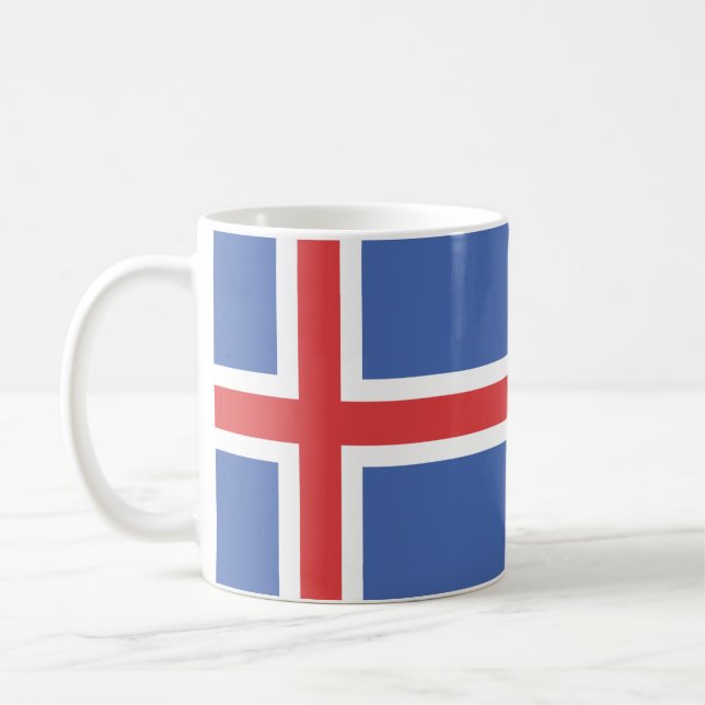 Islandflaggamugg Kaffemugg (Vänster)