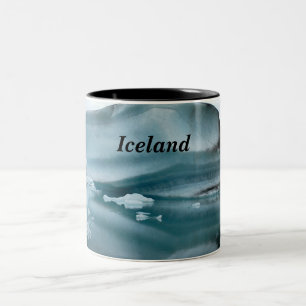 Islandglaciärer Två-Tonad Mugg