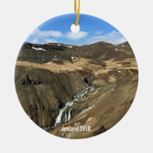 Islandjulprydnad Julgransprydnad Keramik