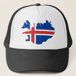 Islandlandflagga Keps