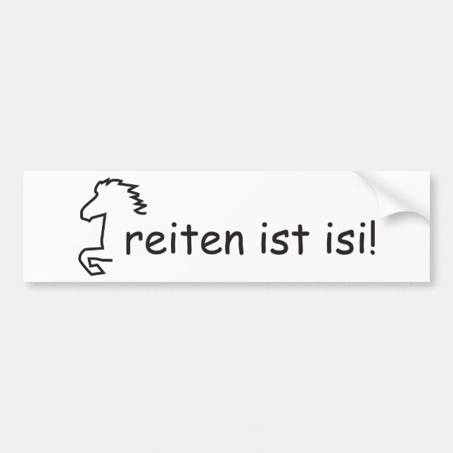 Islandpferd Bildekal (Framsidan)