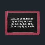 Islands Alphabet [Íslenska Stafrófið]<br><div class="desc">Íslenska stafrófið bæ ði í stóru og smáu formi. Globe Trotters specialiserar sig på idiosynkratiskt bildmaterial från hela världen. Här hittar du unika hälsningskort,  vykort,  Poster,  Mousepads med mera.</div>
