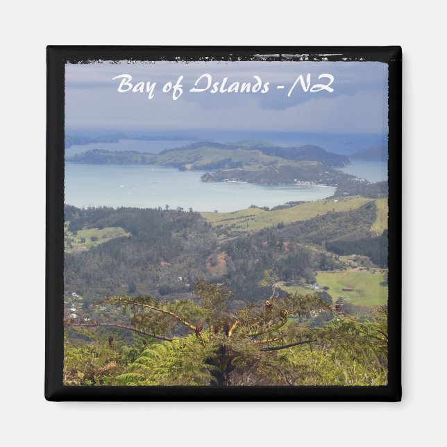 Islands Bay, New Zealand 2 (Fridge Magnet) Magnet (Framsidan)