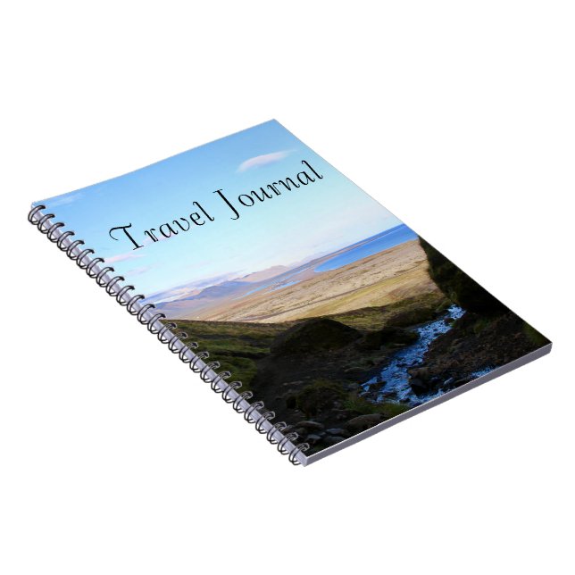 Islands Bay Travel Journal Anteckningsbok (Högra Sidan)