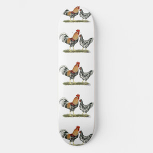 Islands Chickens Old School Skateboard Bräda 21,6 Cm