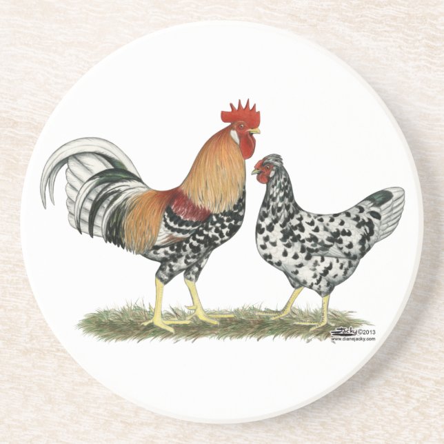 Islands Chickens Underlägg (Framsidan)