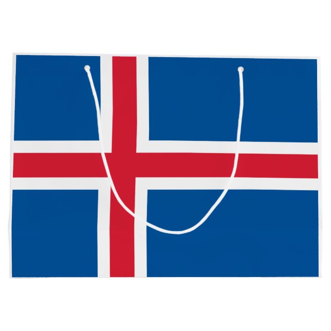 Islands flagga (Baksidan)