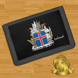 Islands flagga, emblem, Islandet mode<br><div class="desc">Plånböcker: Islandet Jackar av Arm och patriotisk isländsk mode - kärlek mitt land,  resor,  helgdag,  nationalpatrioter/Flagga</div>