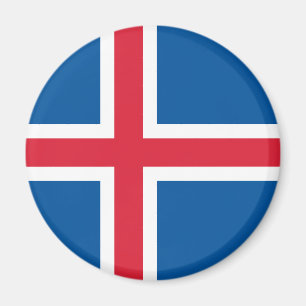 Islands flagga - magnet