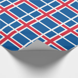 Islands flagga presentpapper