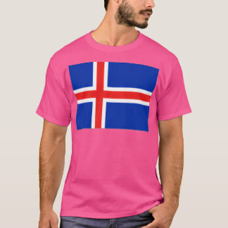 Islands Flagga T Shirt