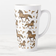 Islands häst och blommor på 1930-talet