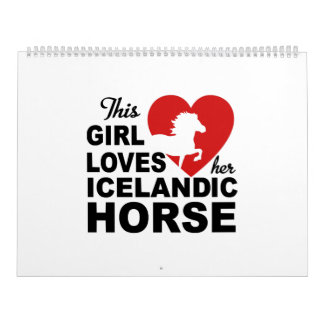 Islands Horse Kalender