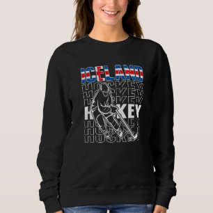 Islands ishockeylandslagsupport t shirt