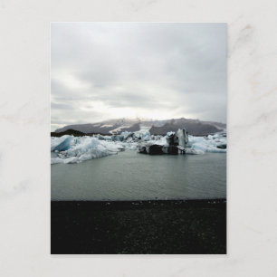 Islands landskap - Jökulsárlón Glacier Vykort