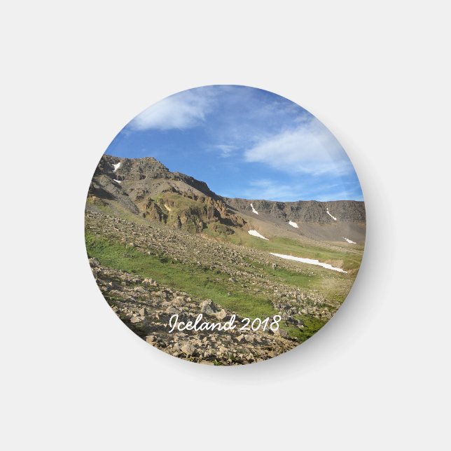 Islands landskap magnet (Framsidan)
